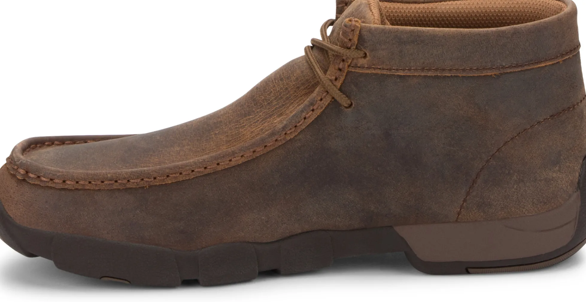 Justin Boots Cappie 4" Work Shoe Dark Brown Clearance