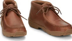 Justin Boots Cappie 4" Work Shoe Sand New