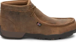 Justin Boots Cappie Steel Toe Chestnut Outlet