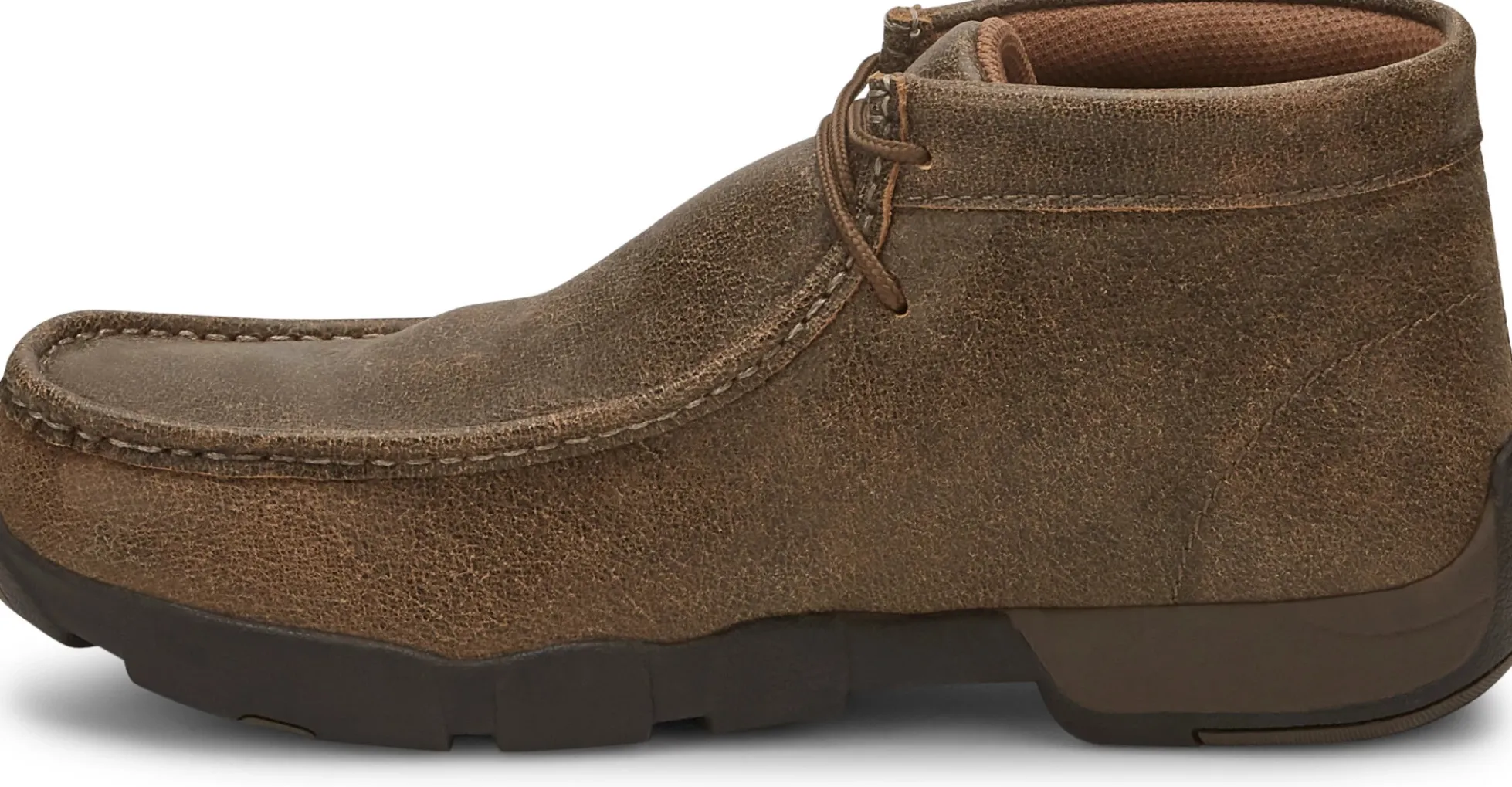Justin Boots Cappie Steel Toe Tan Bomber New