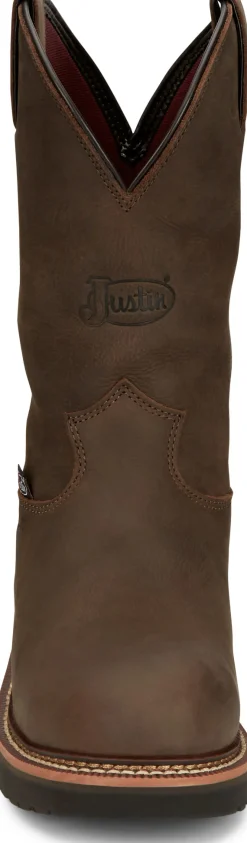 Justin Boots Carbide 11" Waterproof Steel Toe Hickory Discount