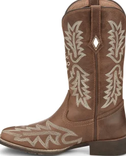 Justin Boots Carsen 11" Western Boot Tan Outlet