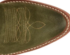 Justin Boots Clara 15" Western Boot Green Outlet