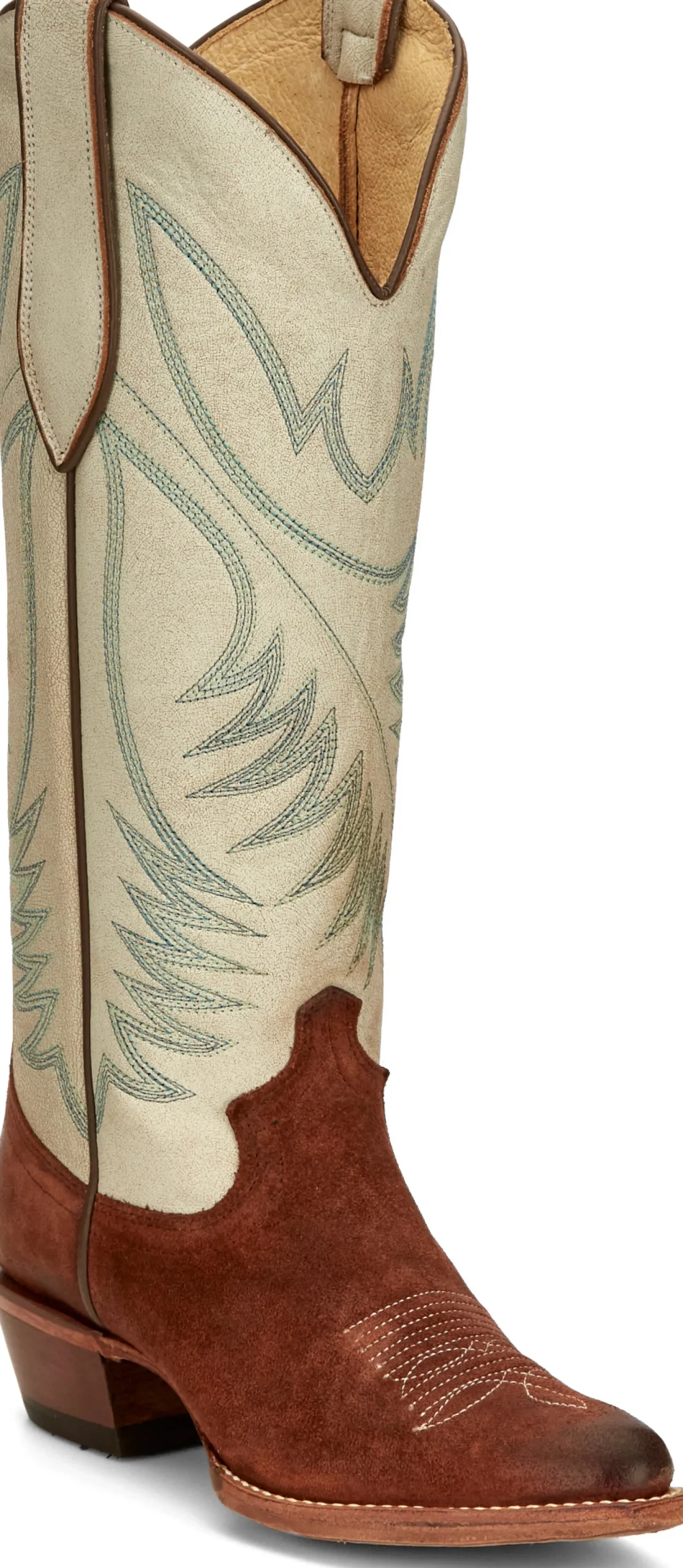 Justin Boots Clara 15" Western Boot Brown Best