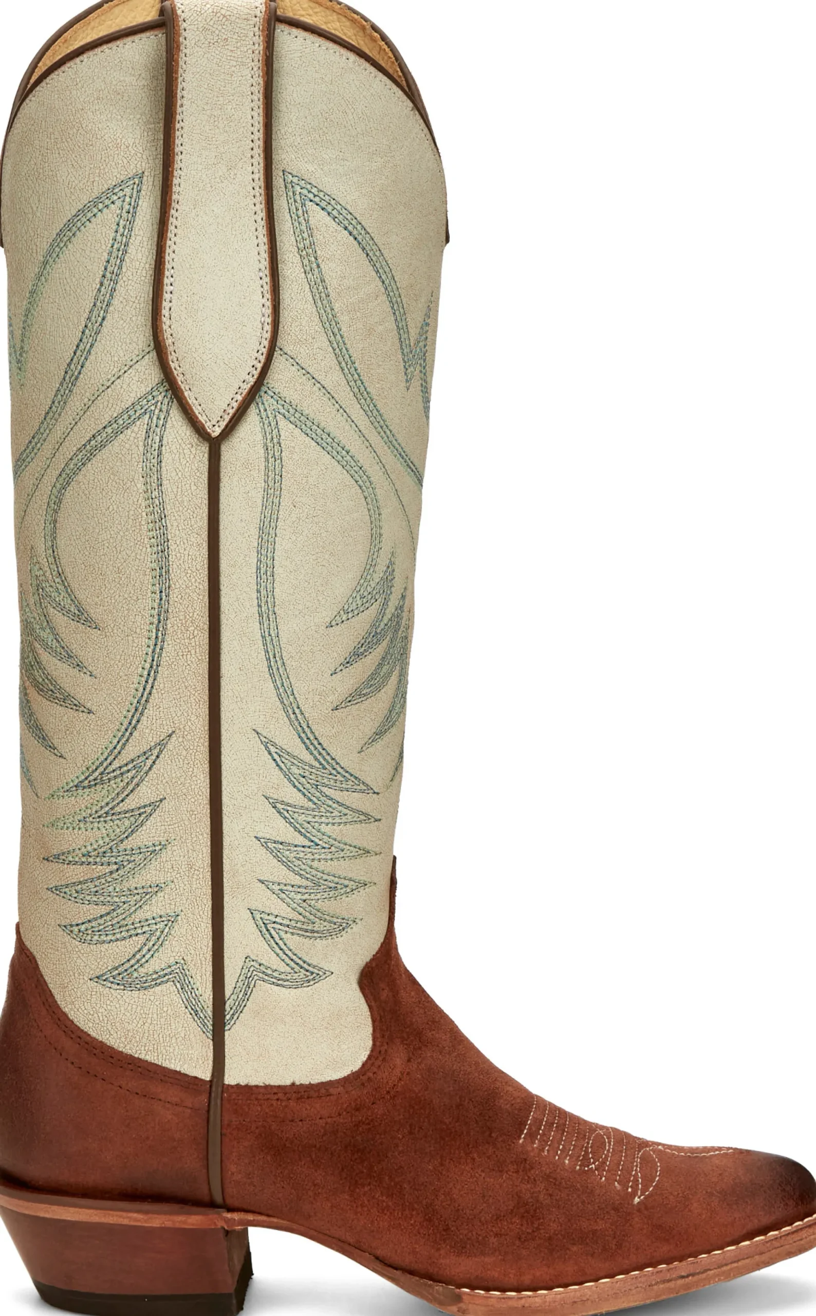 Justin Boots Clara 15" Western Boot Brown Best