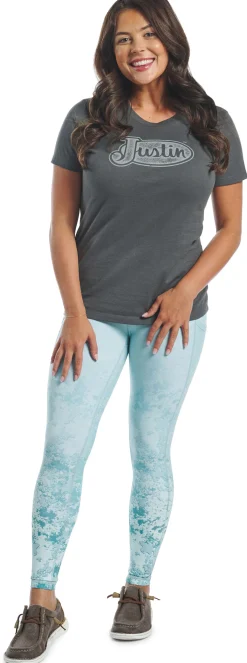Justin Boots Conceal Carry Leggings Mint Sale