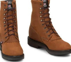 Justin Boots Conductor 8" Work Hazel Best