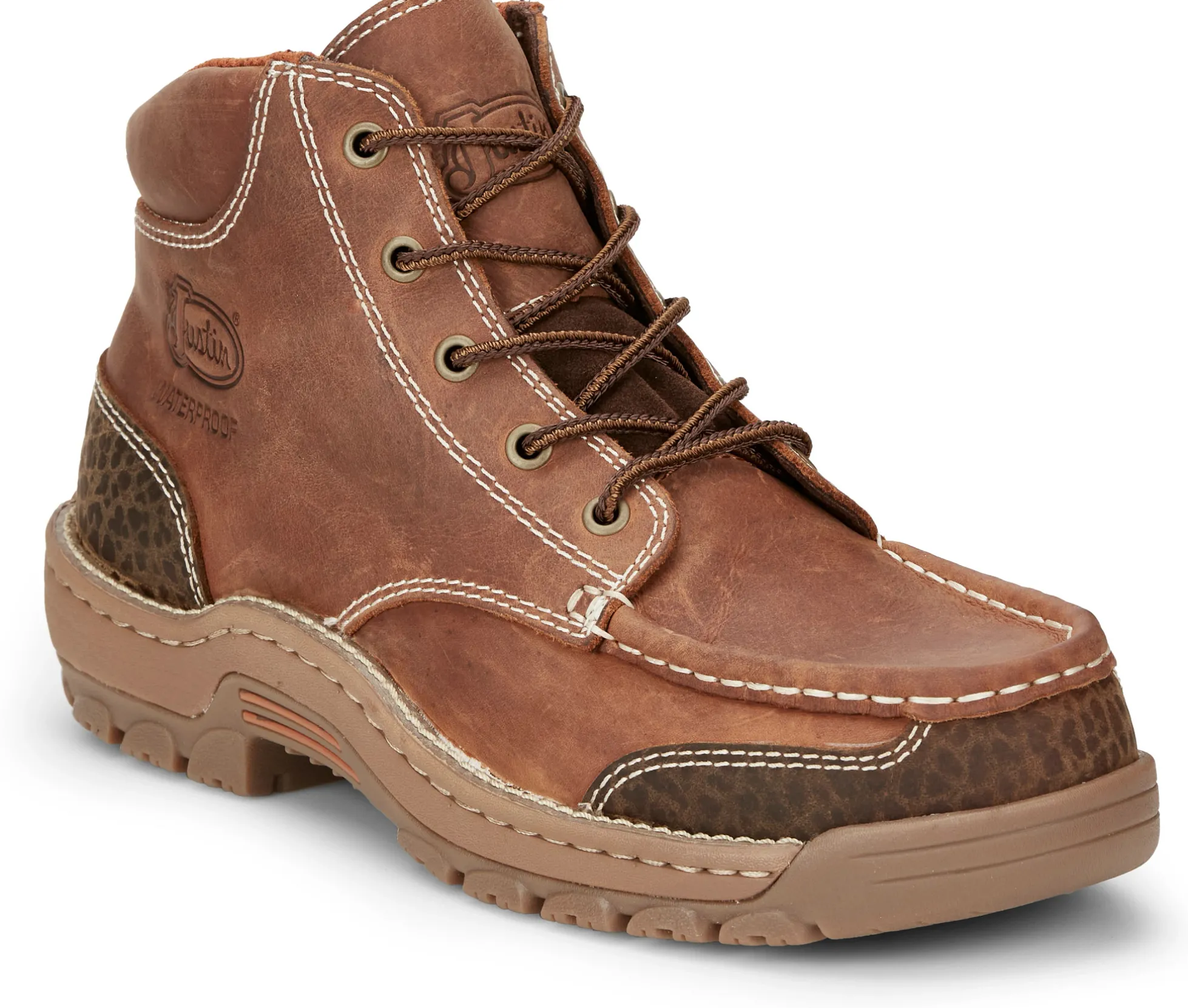 Justin Boots Corbett 5" Waterproof Barley New