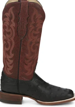 Justin Boots Cowgal 13" Western Boot Black Hot