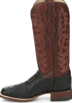 Justin Boots Cowgal 13" Western Boot Black Hot