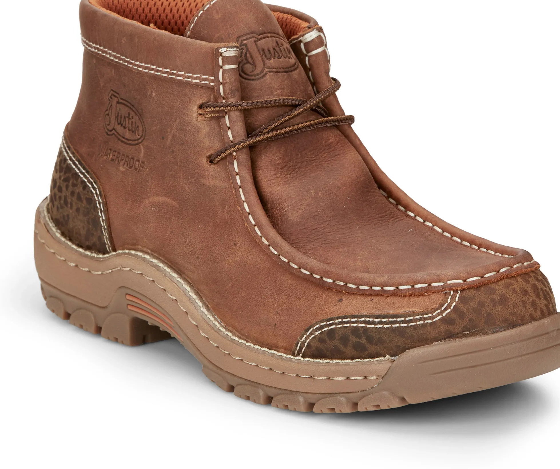 Justin Boots Crafton 4" Waterproof Barley Best