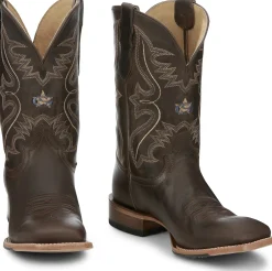 Justin Boots Dillon 11" Western Dark Espresso Hot