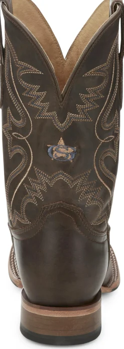 Justin Boots Dillon 11" Western Dark Espresso Hot