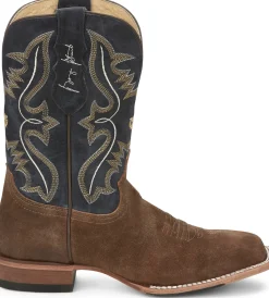 Justin Boots Dillon 11" Western Tan Suede Online