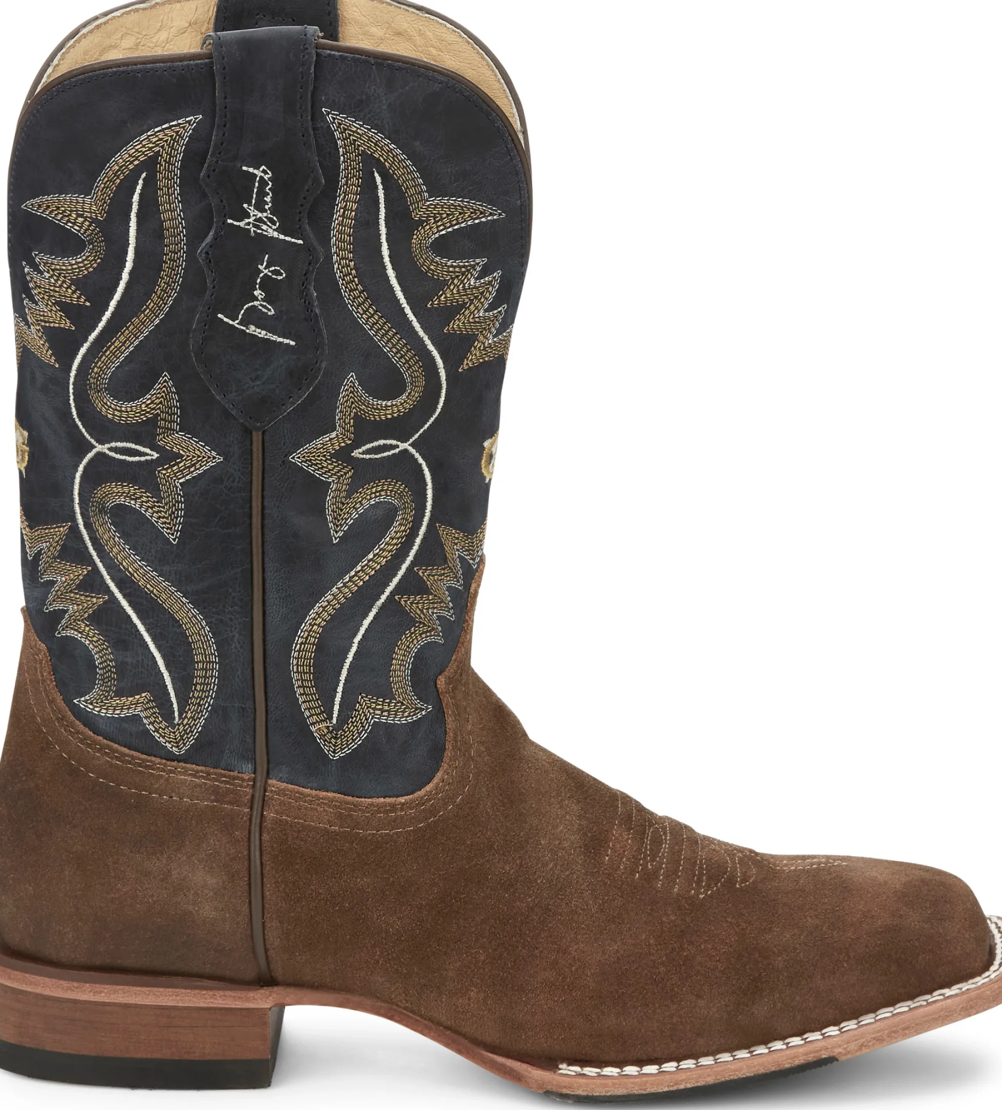 Justin Boots Dillon 11" Western Tan Suede Online