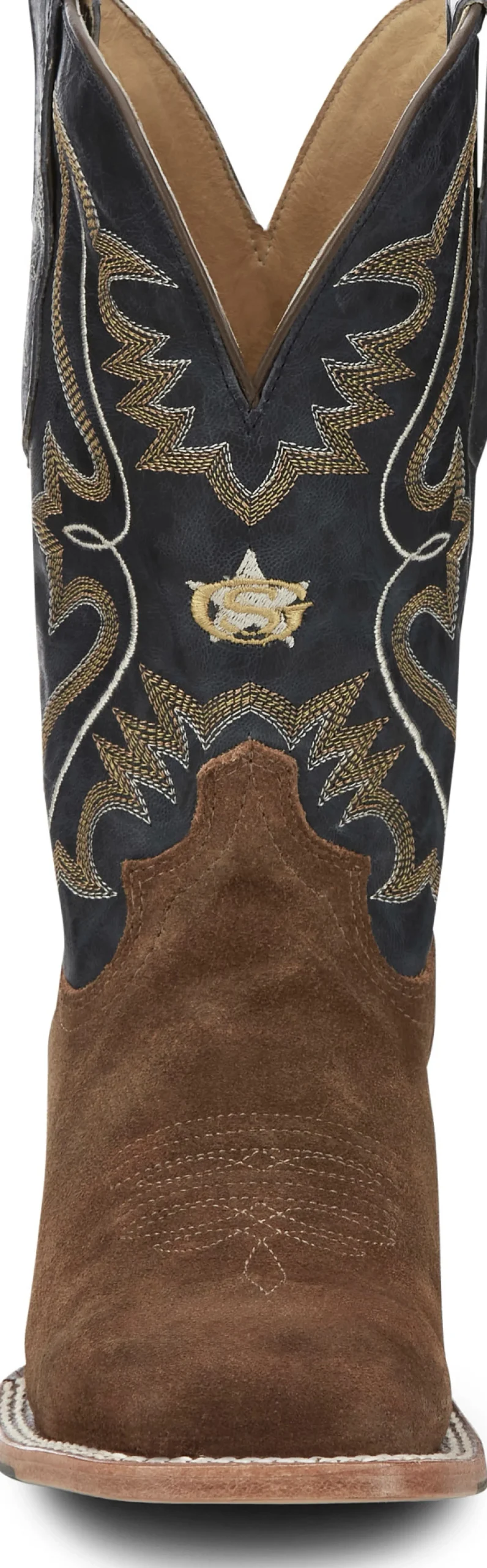 Justin Boots Dillon 11" Western Tan Suede Online