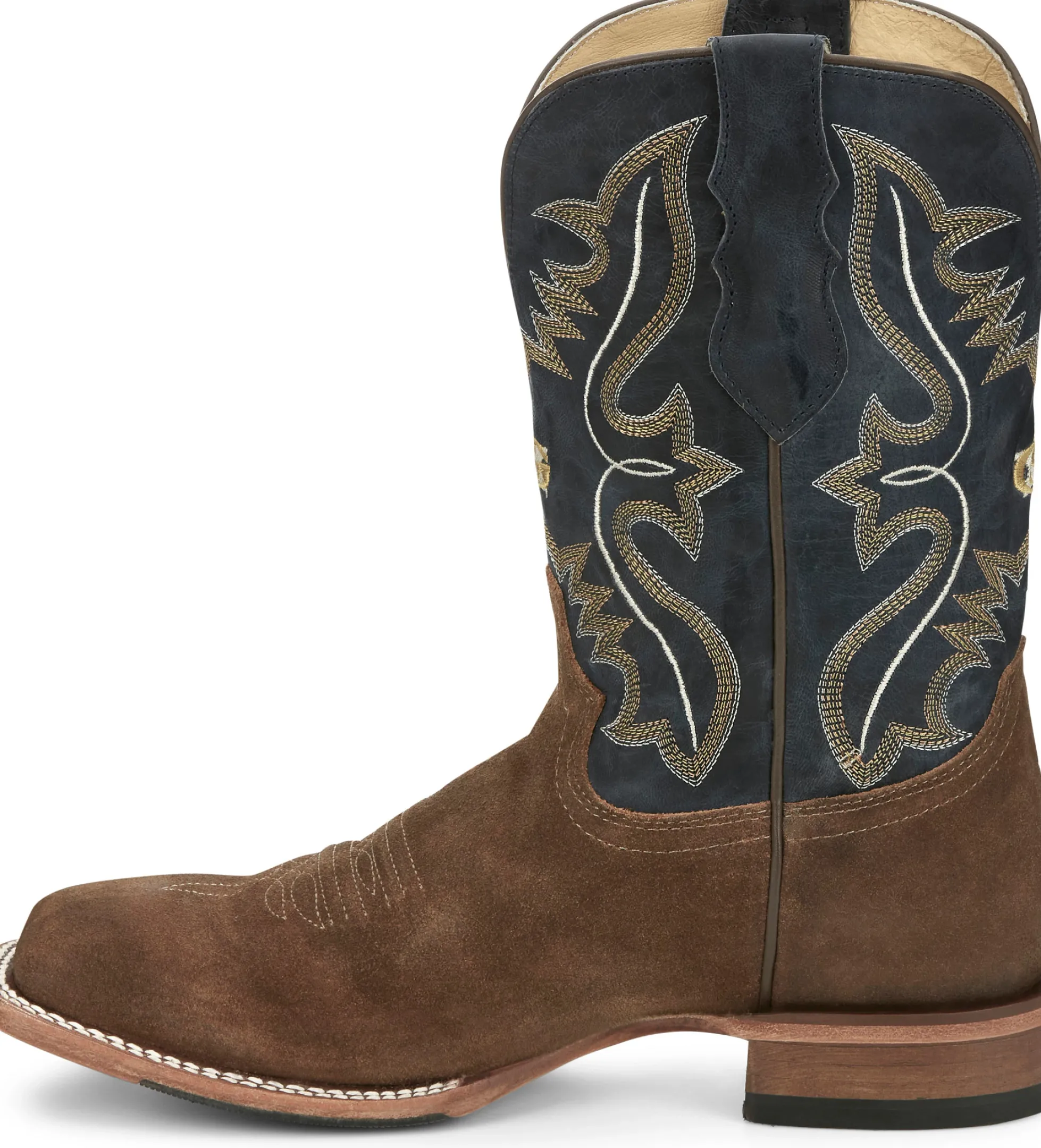Justin Boots Dillon 11" Western Tan Suede Online