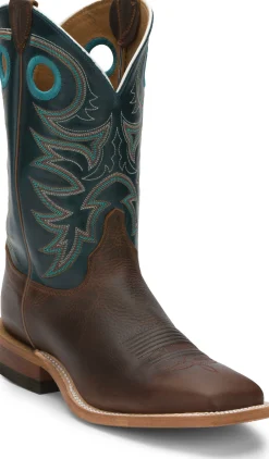 Justin Boots Drennan 11" Western Dark Brown Sale
