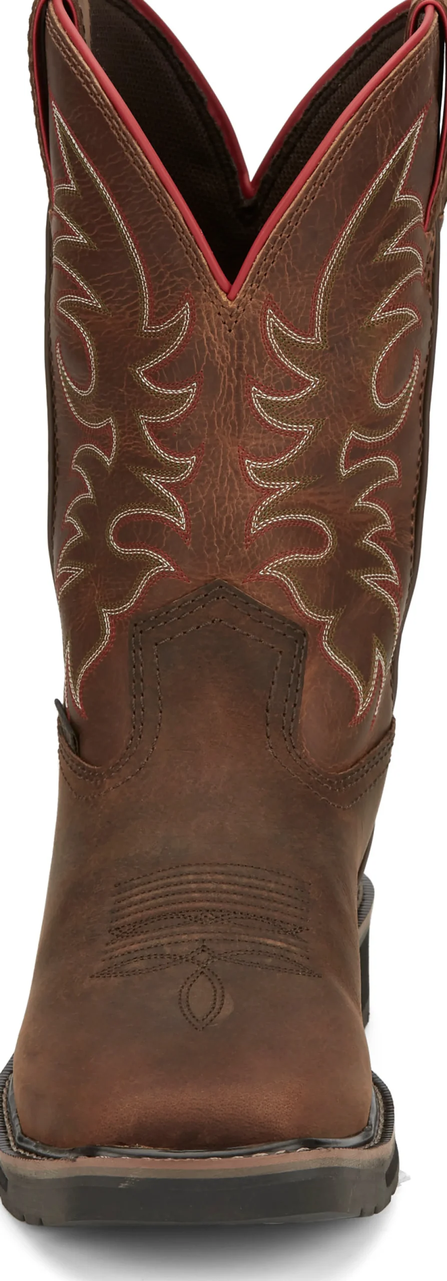 Justin Boots Driller II 11" Waterproof Steel Toe Pecan Clearance