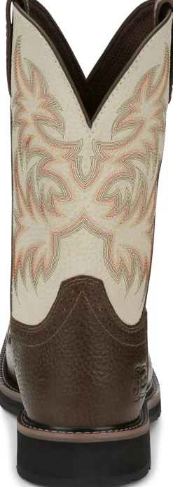 Justin Boots Driller 11" Work Copper Best