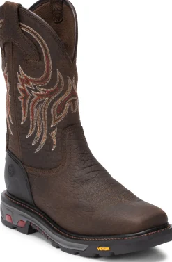 Justin Boots Driscoll 11" Work Pecan Outlet