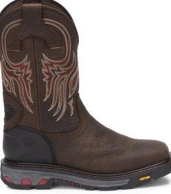 Justin Boots Driscoll 11" Work Pecan Outlet
