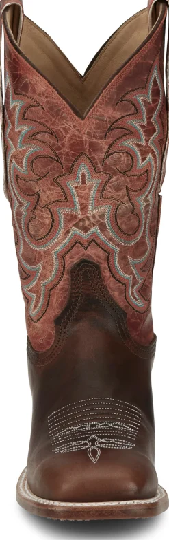 Justin Boots Dusty 11" Pull-On Women's Western Boot Brown Sale