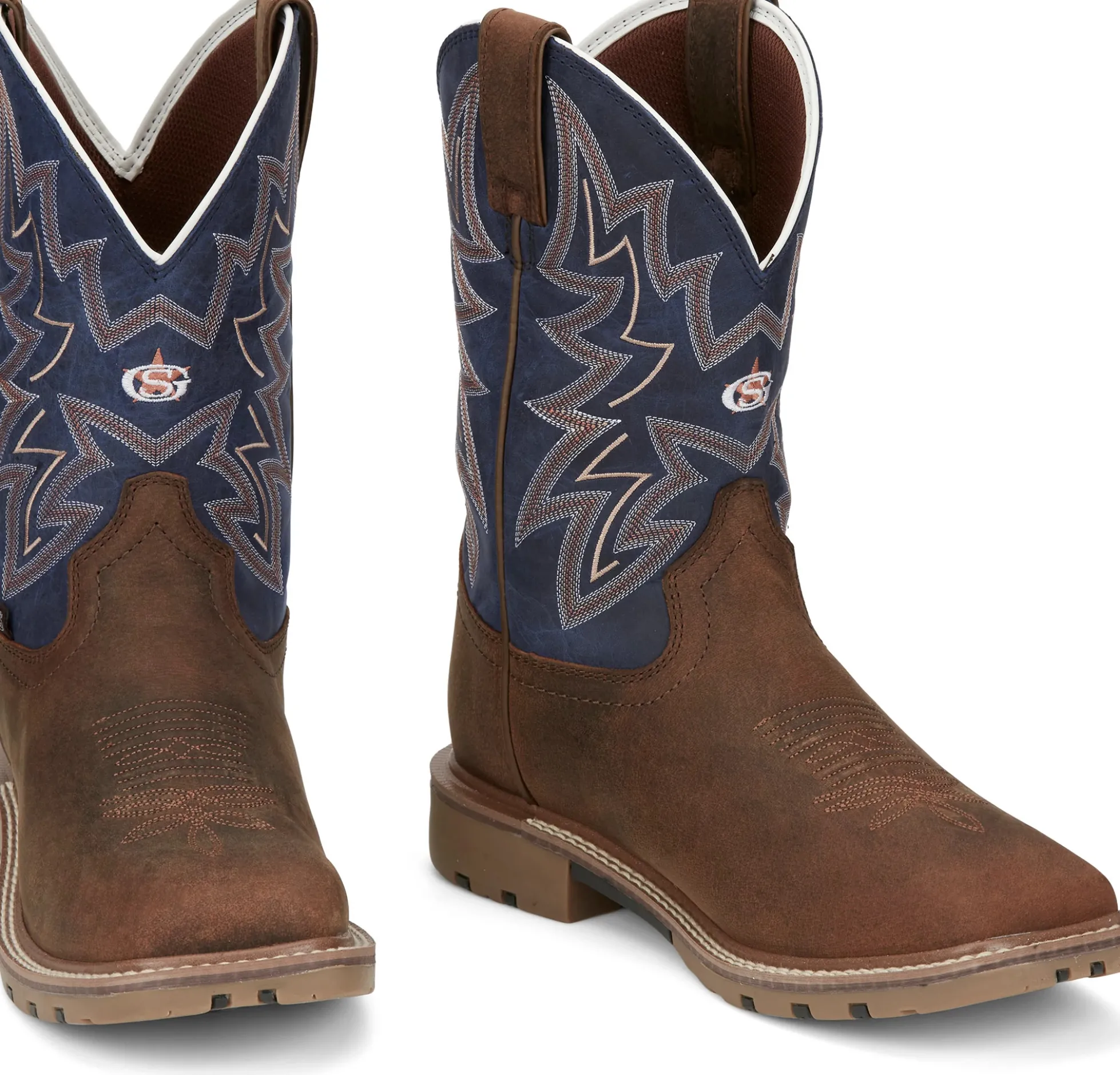 Justin Boots Dusty 11" Western Work Cedar Clearance