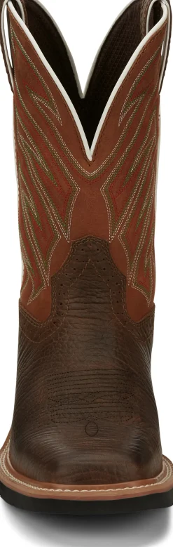 Justin Boots Electrician 11" Work Brown Hot