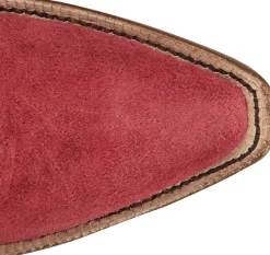 Justin Boots Fancy 11" Suede Raspberry Outlet