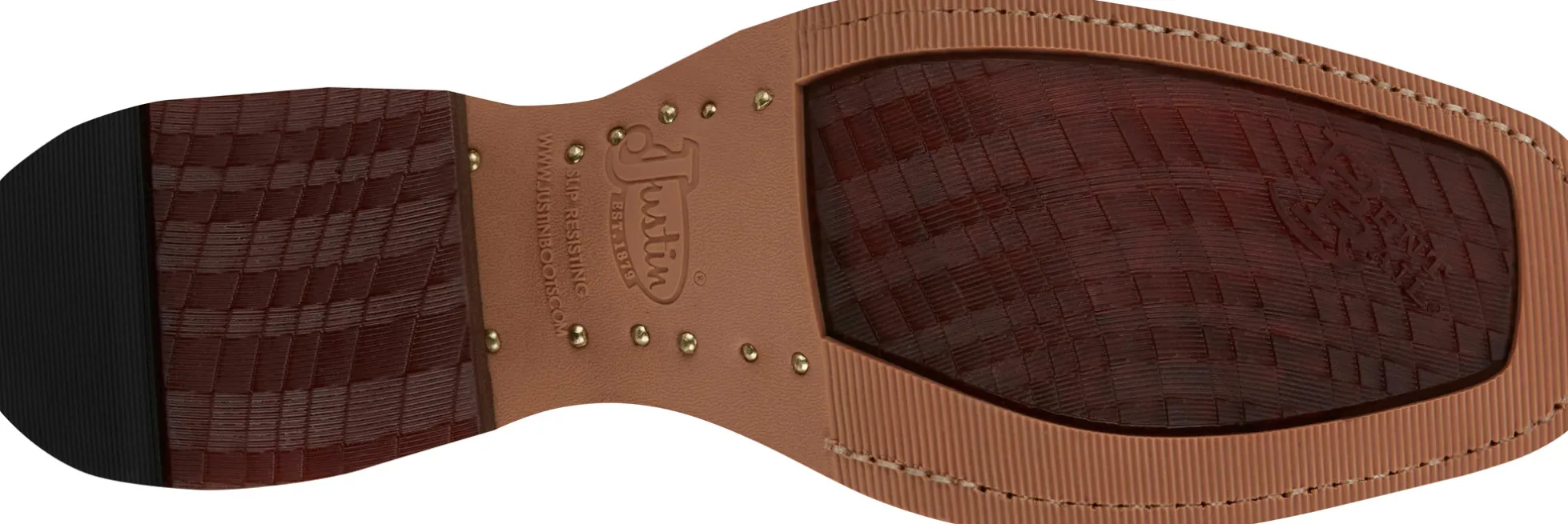 Justin Boots Fergus 11" Roughout Golden Oak Discount