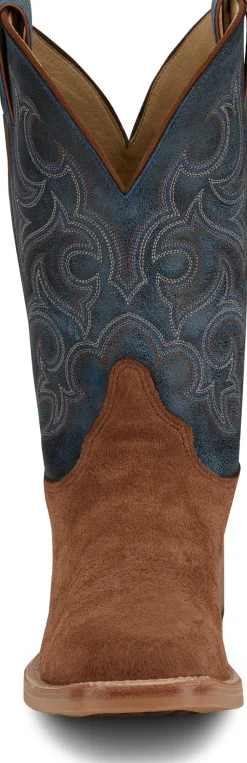 Justin Boots Fergus 11" Roughout Golden Oak Discount