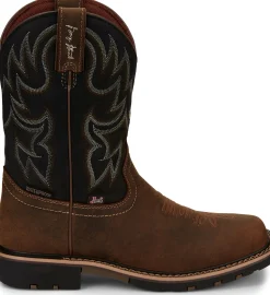 Justin Boots Fireman 11" Waterproof Tan Best