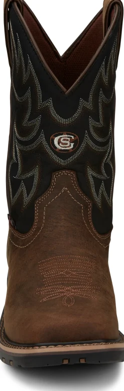 Justin Boots Fireman 11" Waterproof Tan Best