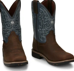 Justin Boots Fireman 11" Waterproof Brown Online