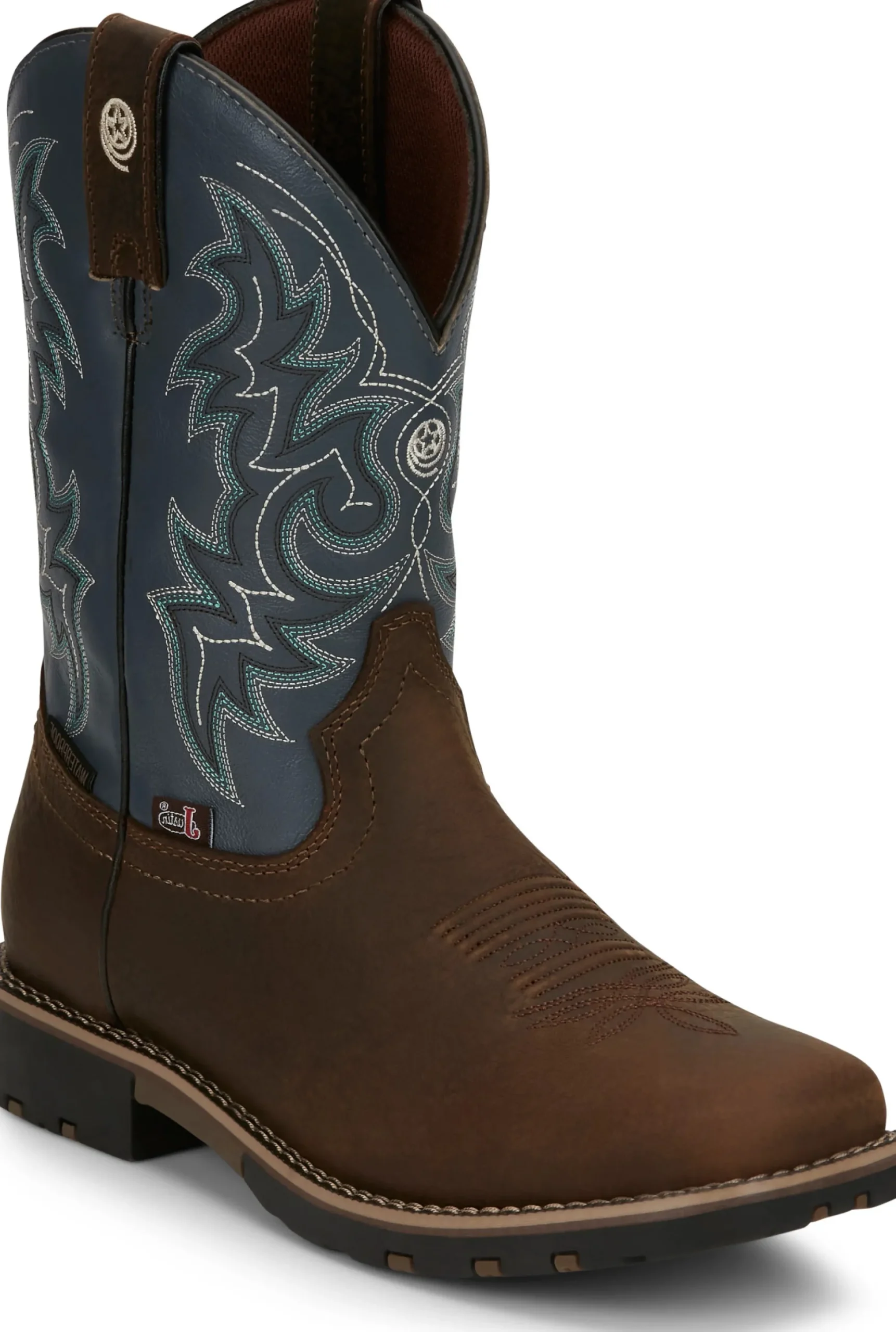 Justin Boots Fireman 11" Waterproof Brown Online