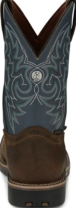 Justin Boots Fireman 11" Waterproof Brown Online