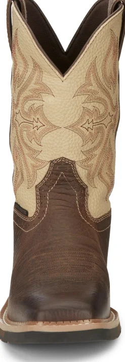Justin Boots Flash 11" Waterproof Pecan New