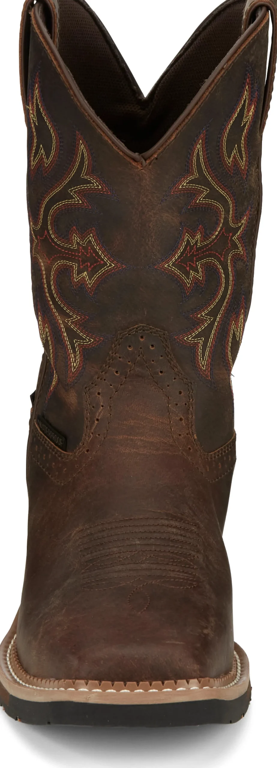 Justin Boots Flash 11" Waterproof Steel Toe Walnut Clearance