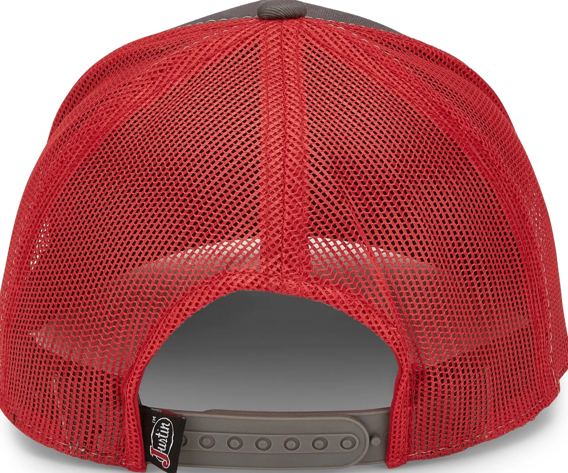 Justin Boots Flint Cap Brown/Red Mesh Best