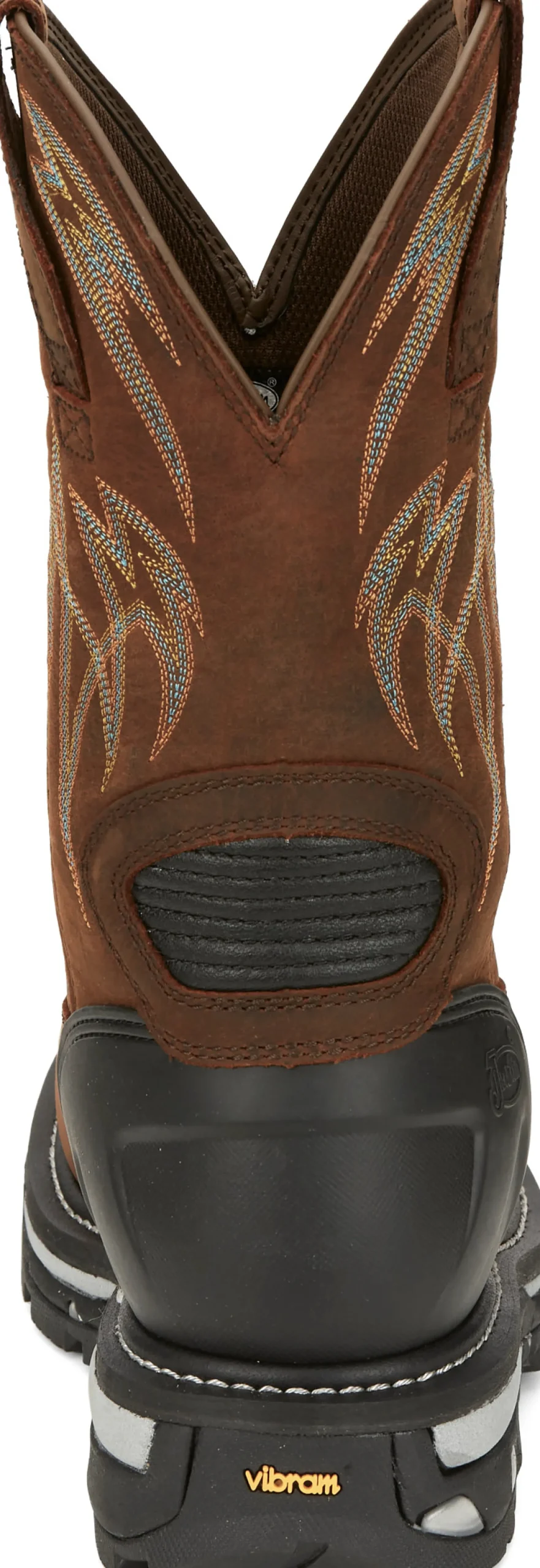 Justin Boots Frontline Hiviz 11” Waterproof Nano Comp Toe Walnut Outlet