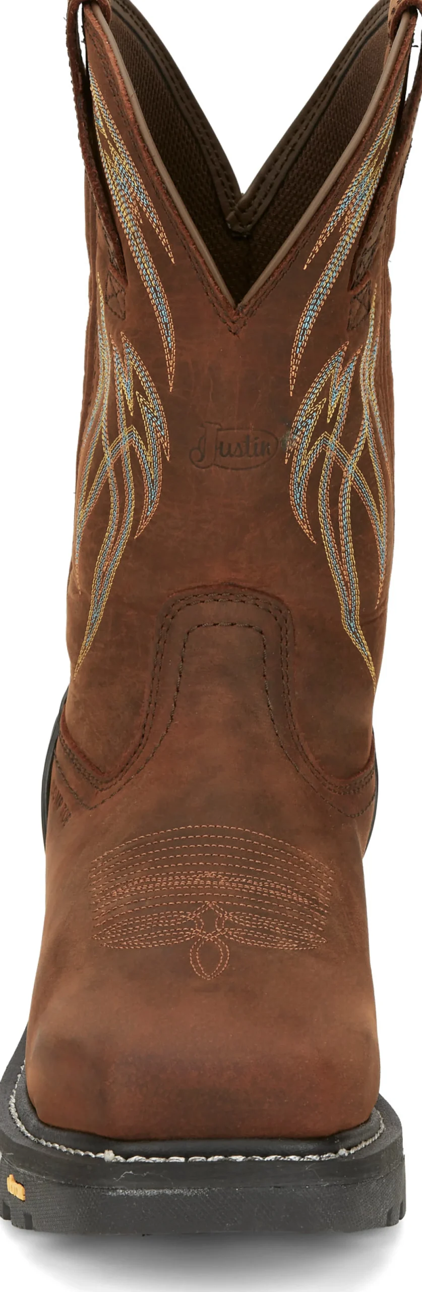 Justin Boots Frontline Hiviz 11” Waterproof Nano Comp Toe Walnut Outlet