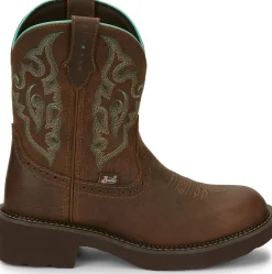 Justin Boots Gemma II Brown New