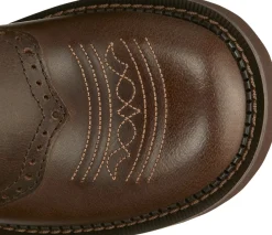 Justin Boots Gemma 8" Western Boot Dark Brown Outlet