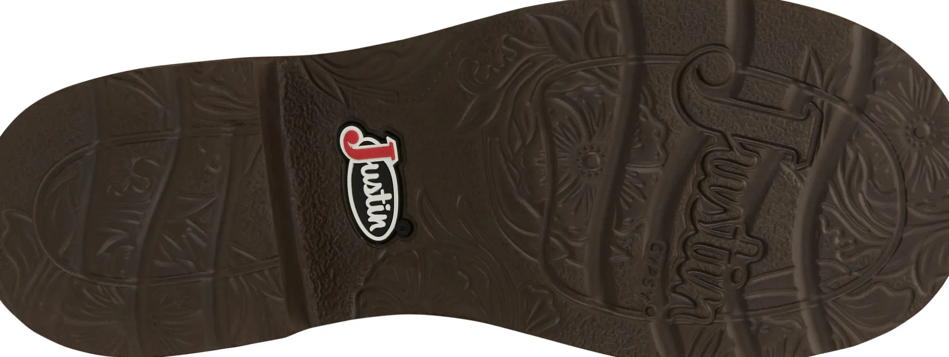 Justin Boots Gemma 8" Western Boot Dark Brown Outlet