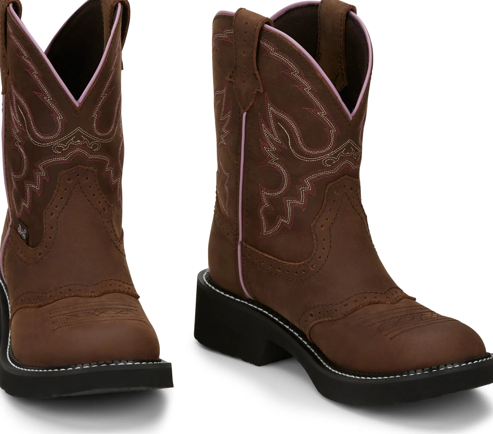 Justin Boots Gemma 8" Western Boot Aged Bark Online