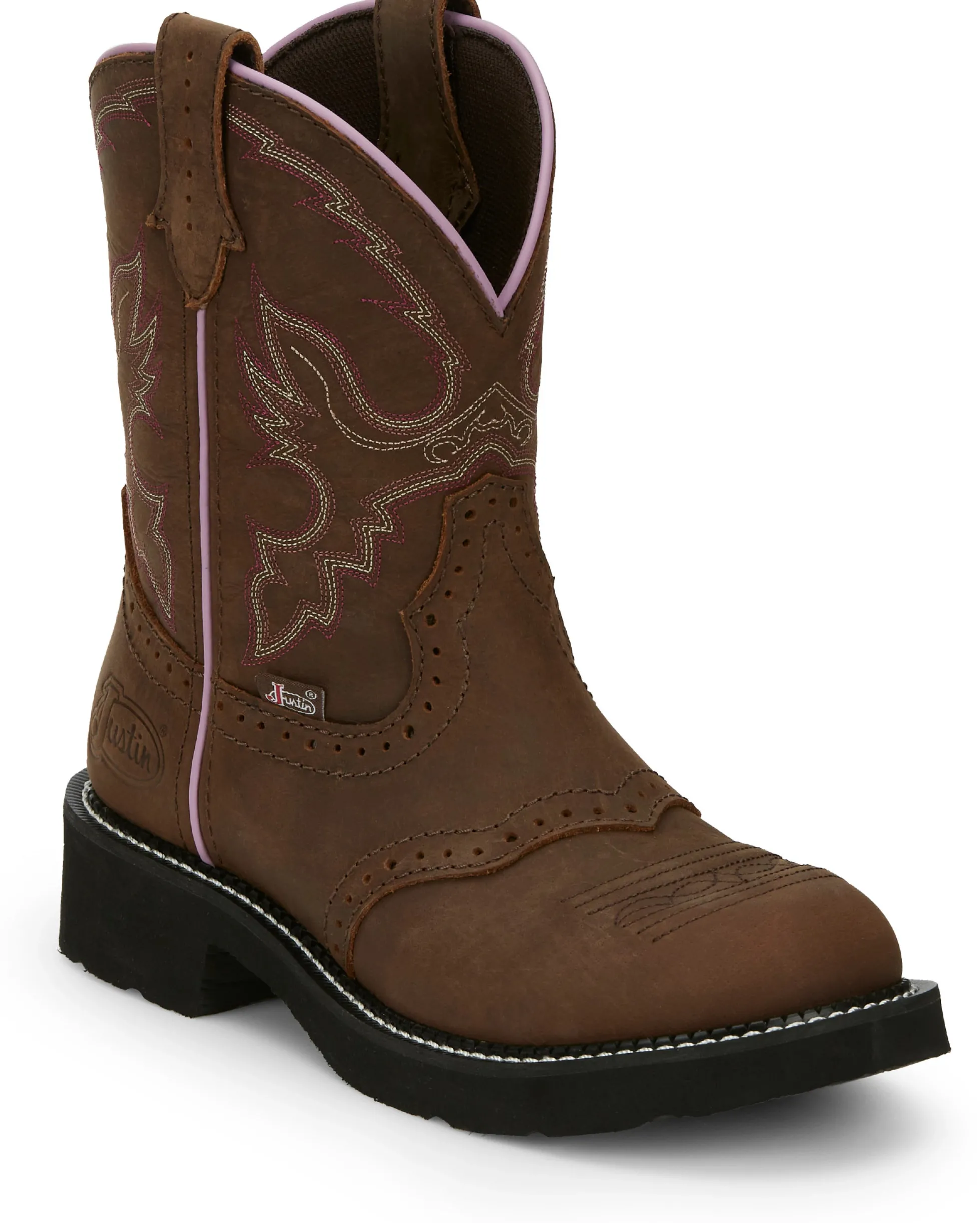 Justin Boots Gemma 8" Western Boot Aged Bark Online