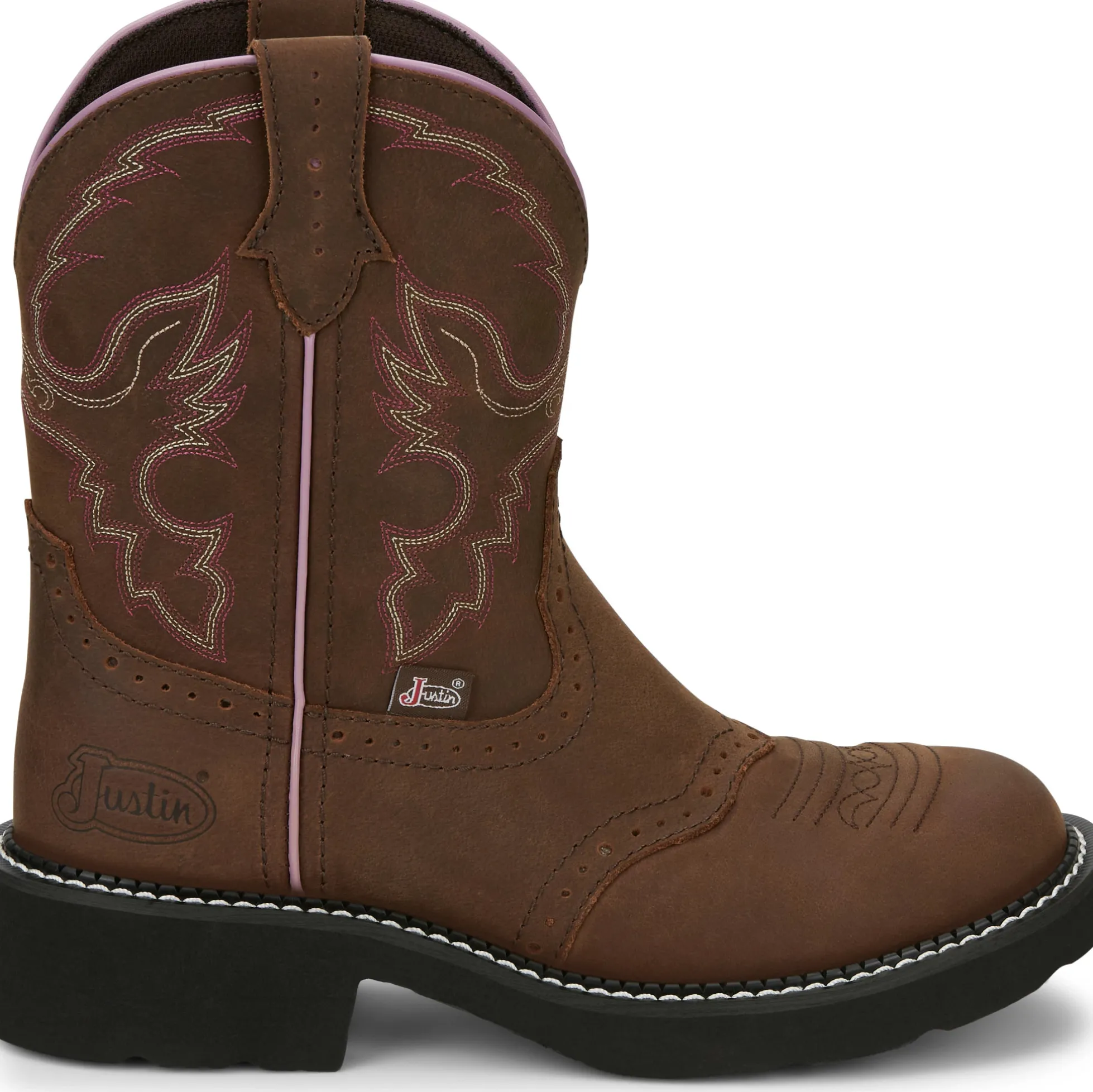 Justin Boots Gemma 8" Western Boot Aged Bark Online