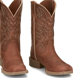 Justin Boots Halter 11&rdquo; Western Boot Roasted Cognac Online