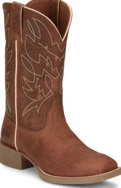 Justin Boots Halter 11&rdquo; Western Boot Roasted Cognac Online